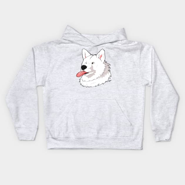 Samoyed Kids Hoodie by ApolloOfTheStars